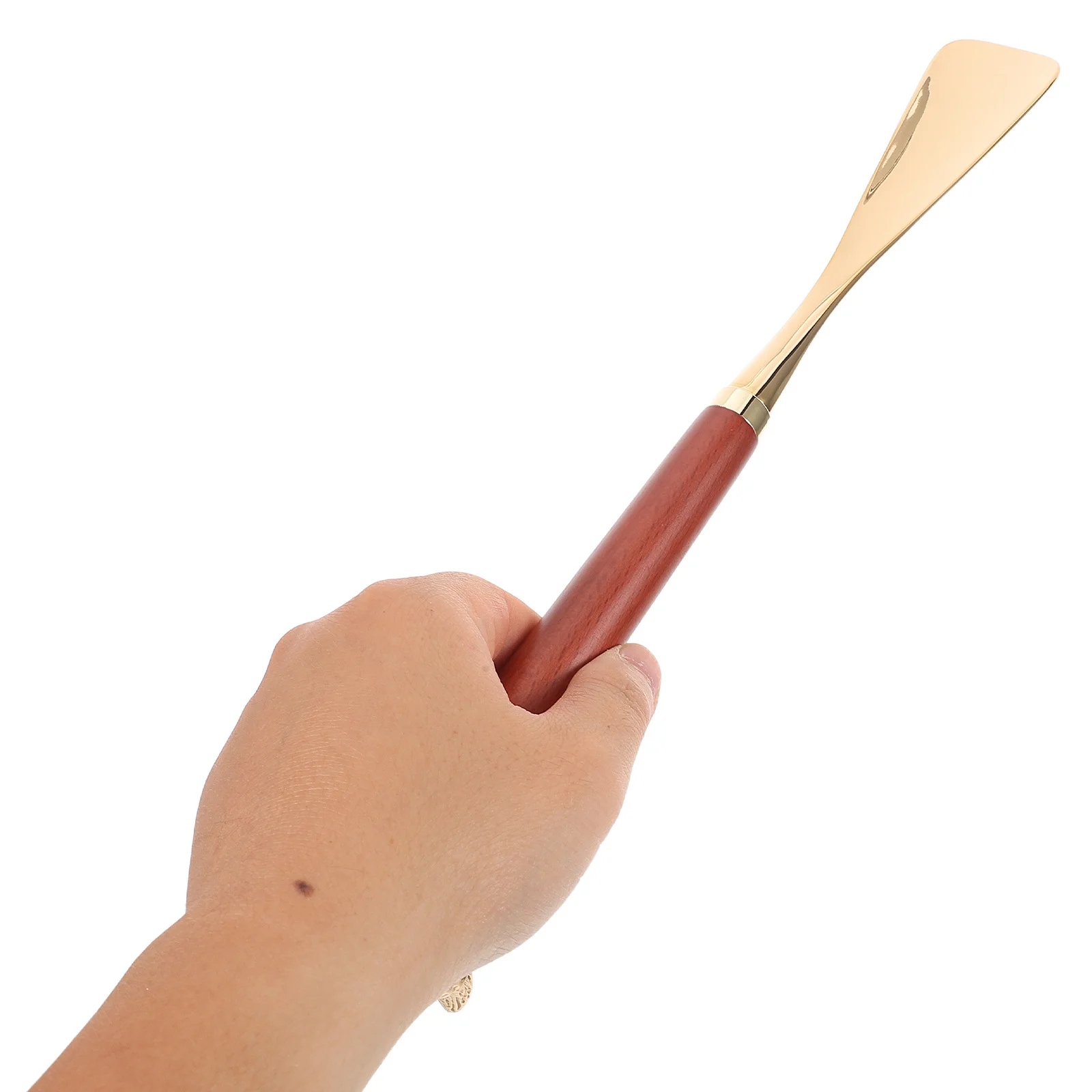 

Long Handle Shoe Horn Metal Ergonomic Shoe Helper for Seniors Women Men Portable Travel Home Metal Shoehorn Ski Boot Horn
