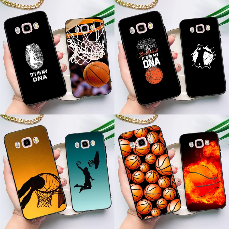 Basketball Basket Sport Case For Samsung Galaxy J4 J6 Plus 2018 J8 A6 A7 A8 A9 J1 A3 A5 2016 J3 J5 J7 2017 Cover