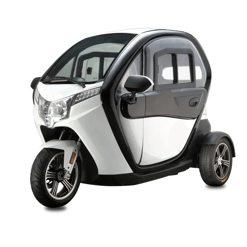 EEC Certificate 3000W Fully Enclosed 3 Wheel Passenger Electric Tricycle Trike Vehicles