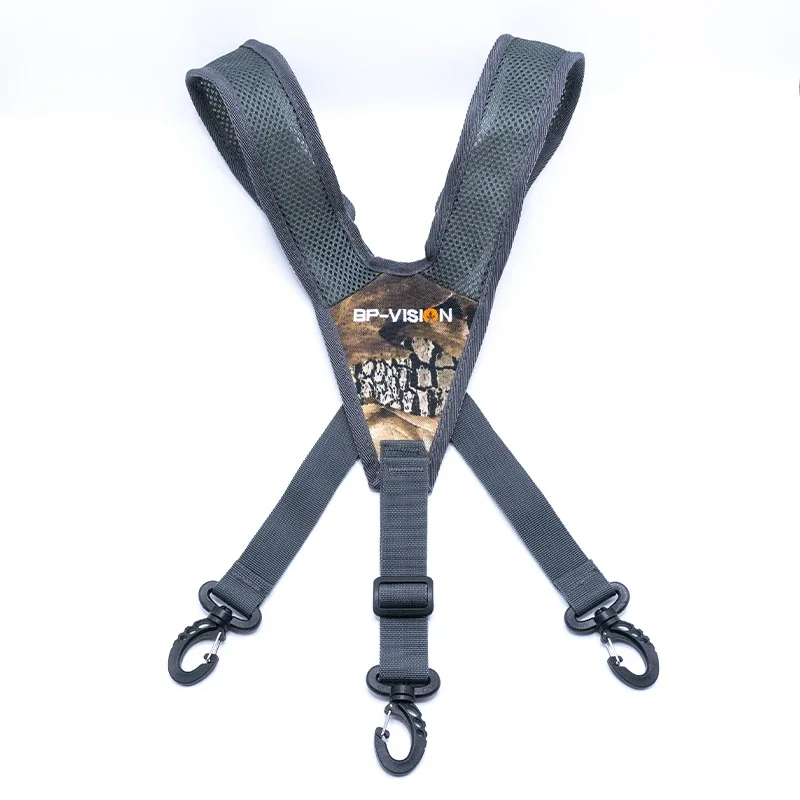 Outdoor Hiking Strap Camping Accessori Breathable Nylon Strap for Running Ergonomics Back Polyamide Adjustable Buckles