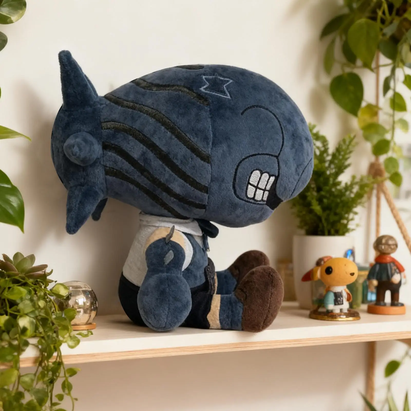 체인소우즈 맨 폭탄 플러시 장난감 레제스 체인소우즈 맨 폭탄 데빌 플러시 인형 이탈리아 브레인롯 장난감 굿즈 봉제 인형 선물