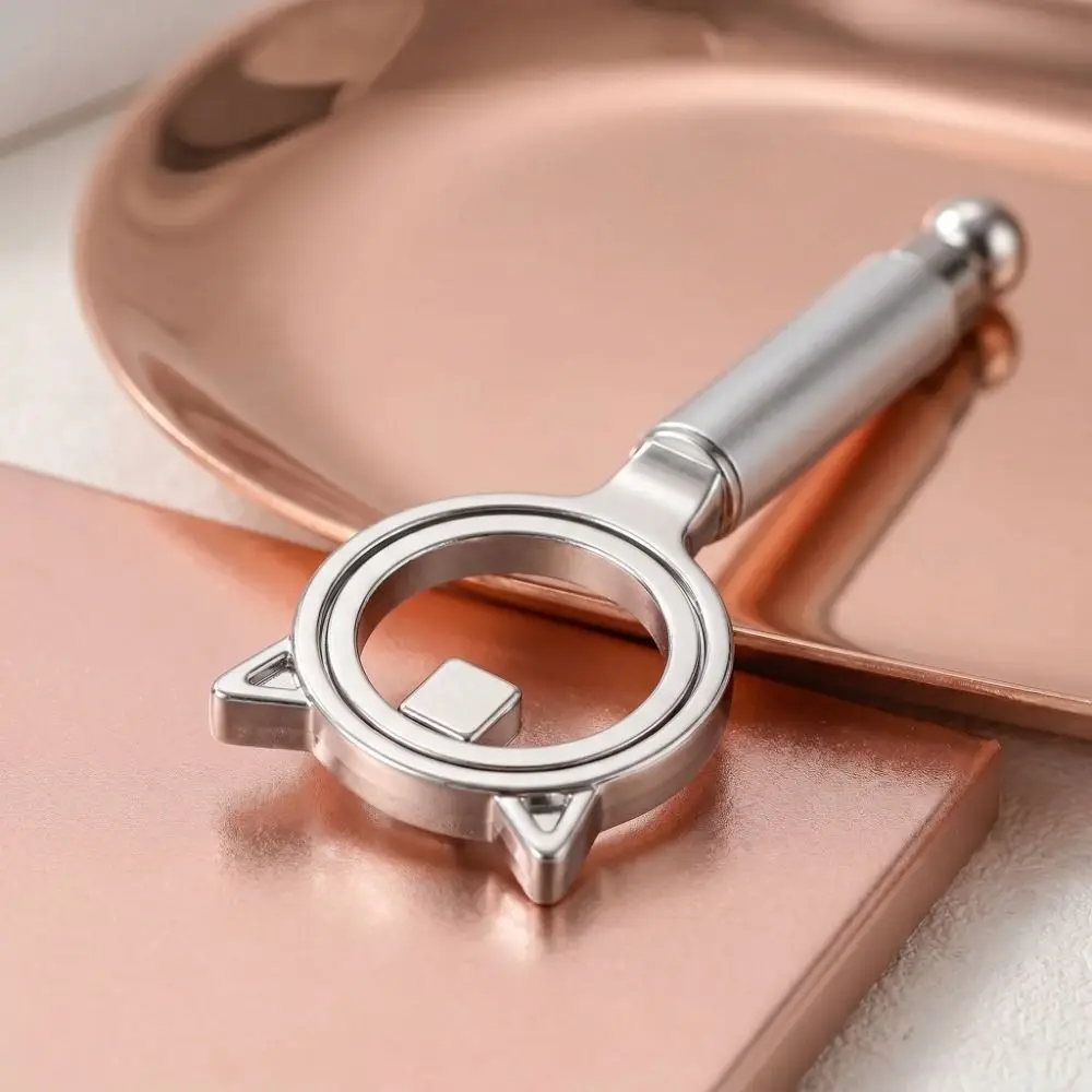 2IN1 Cat Eye Nail Art Magnet Non-slip Handle Dual-Head Design Hollow Cat Eye Magnet Black Hole Effect Comfortable Grip