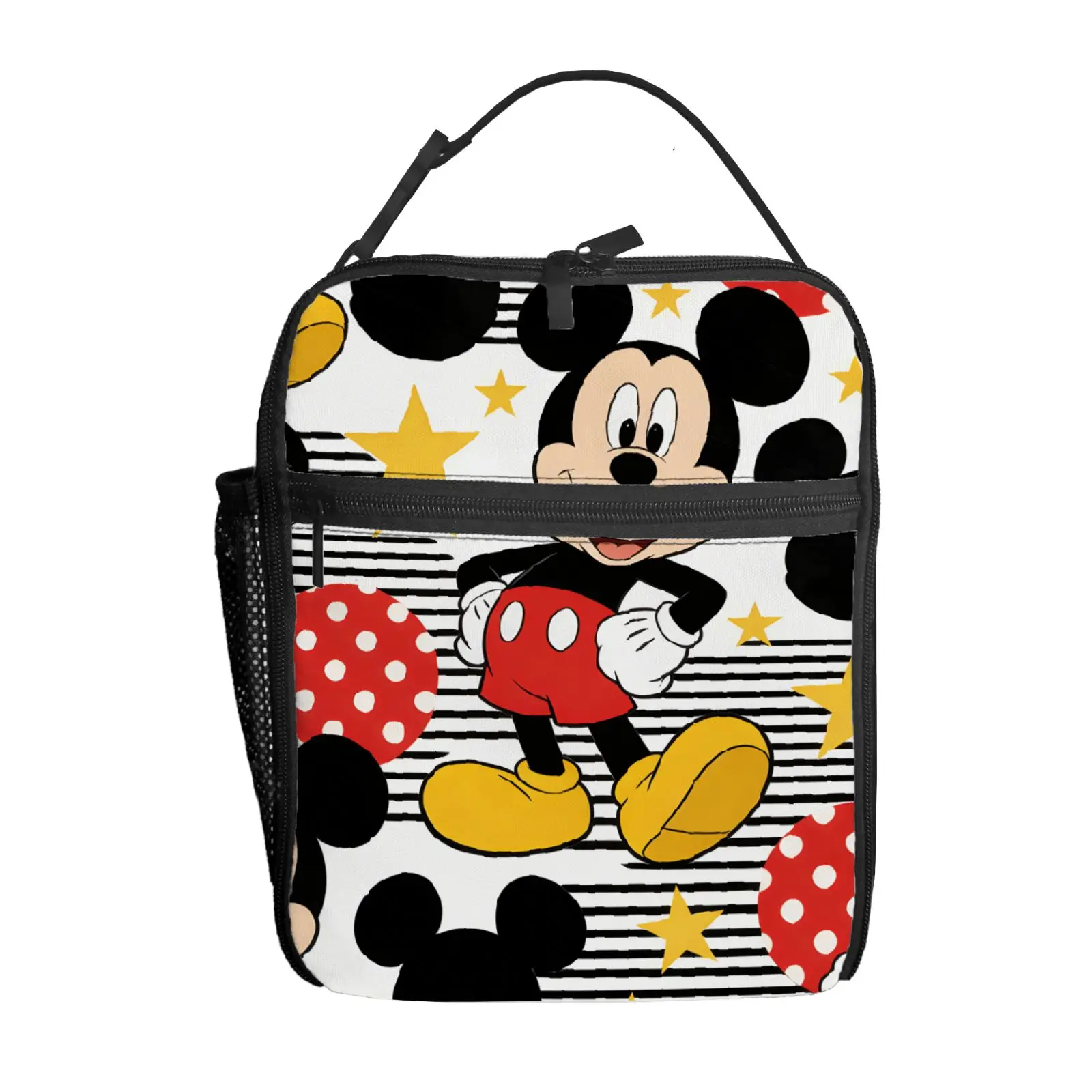 

Сумка для обеда с Микки Маусом, 1 шт., высококачественная, милая, повседневная, для вечеринок, пикников, школы, в подарок, для ежедневного использования