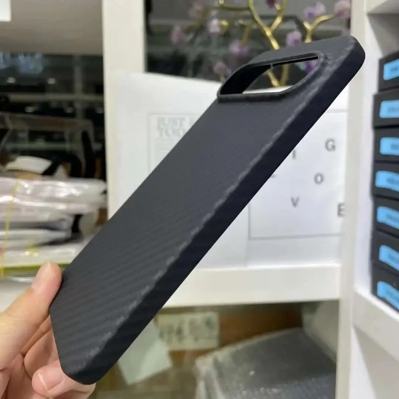 For Google Pixel 9XL Carbon Fiber Case Cover Aramid Fiber Ultra-thin Phone Case for Google Pixel 9XL Phone Accessories