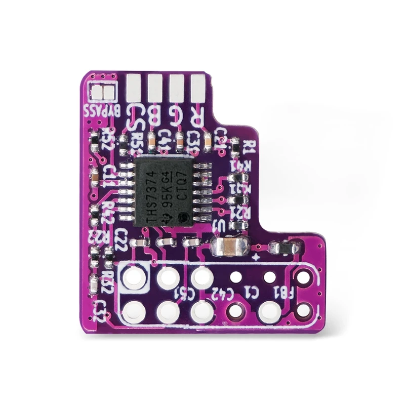 Modchip rvb pour accessoire jeu N64 NTSC RGB THS7374 puce Module d'ampli