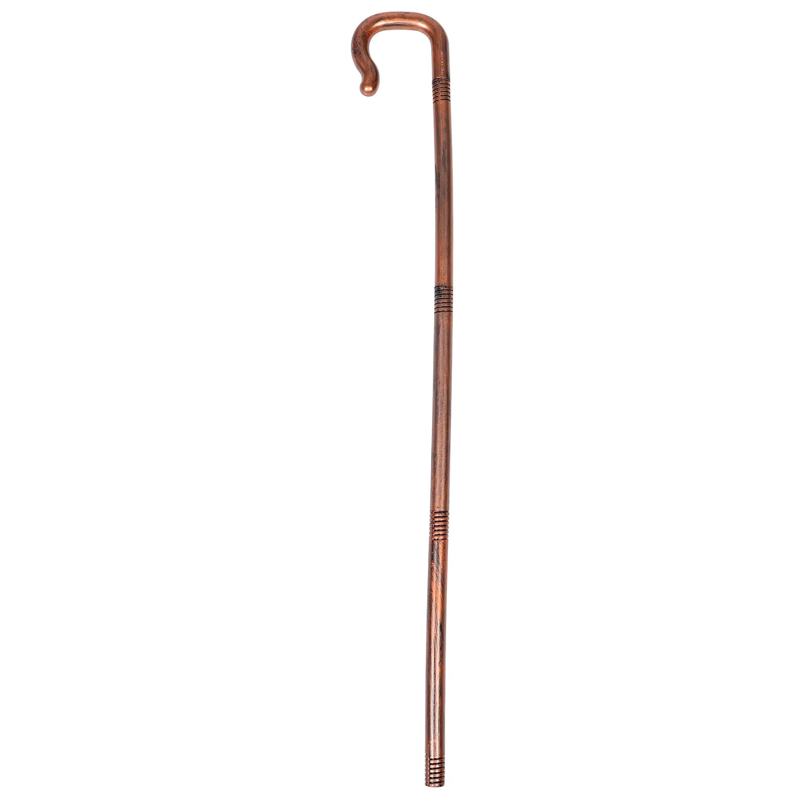 

Pharaoh Cane Staff Halloween Party Costume Prop Egyptian Cosplay Plastic Accessories Stage Performance Shepherd Wizard