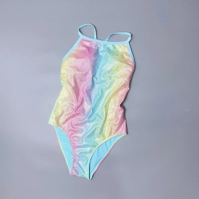 

Amber adient Color Ladies' Swimsuit Training Suit with Chest Pad Thermal Spring One-Piece Swimwear for Women Cetitive Ra...