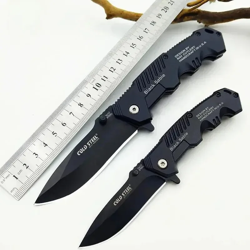 BAKULI-Outdoor knife tactical knife, folding knife camping knife, carry portable fruit knife sharp high hardness pocket knife