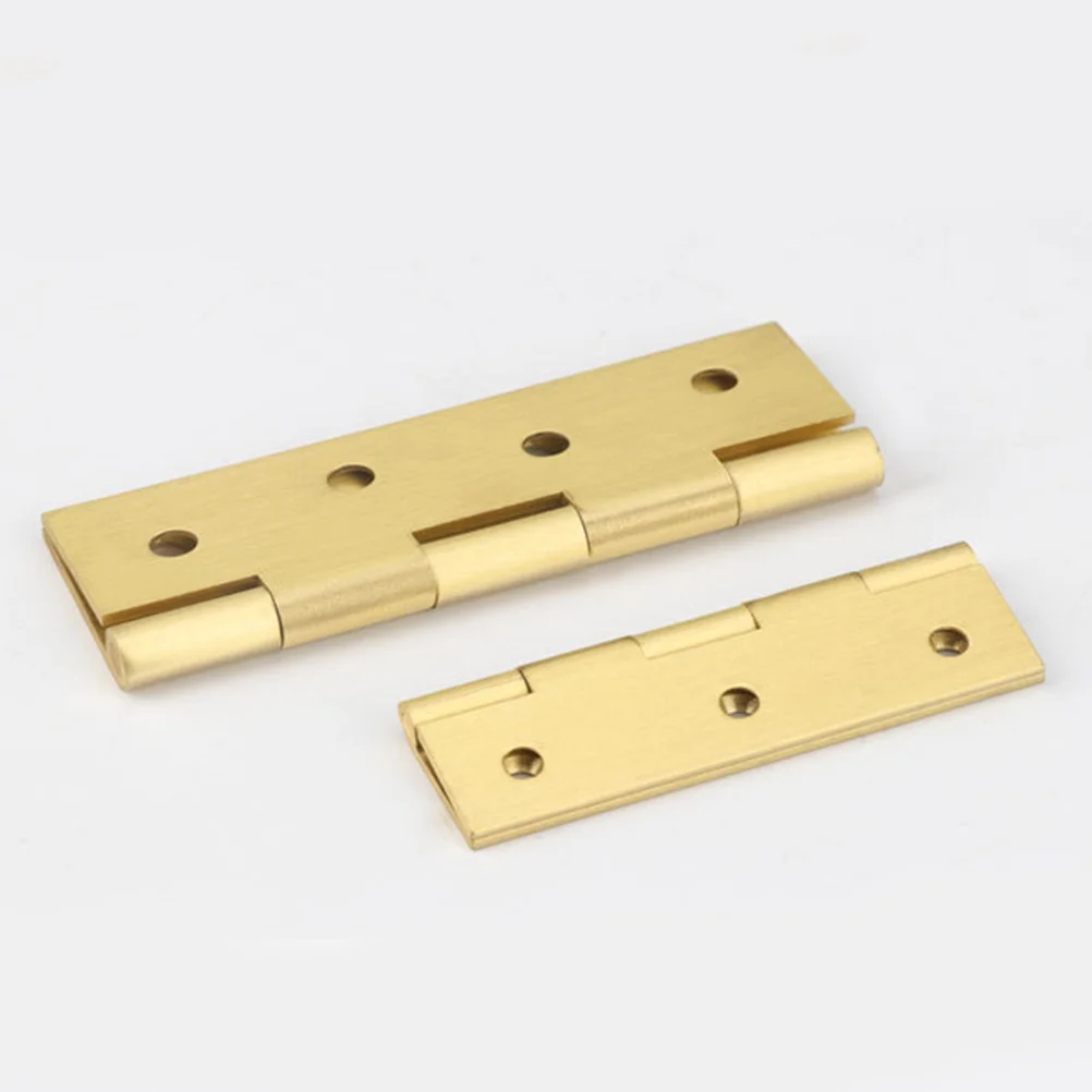 

6Pcs High Quality Copper Hinges Rustproof Mute Door Hinge for Furniture Home Decor 1.5inch Classic Hinge Hinges for Door