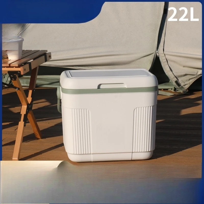 22L outdoor incubator, refrigerator, hot and cold dual-purpose car barbecue, camping travel portable fresh-keeping box