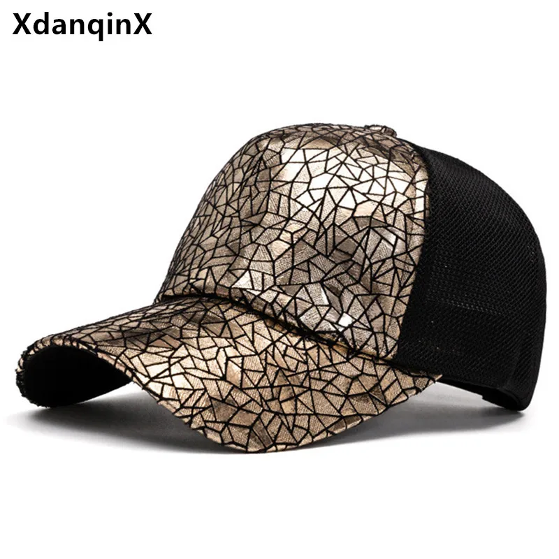 

2025 Summer New Personality Sequin Baseball Caps For Men And Women Sunscreen Camping Fishing Cap Sports Hat Couple Travel Hats