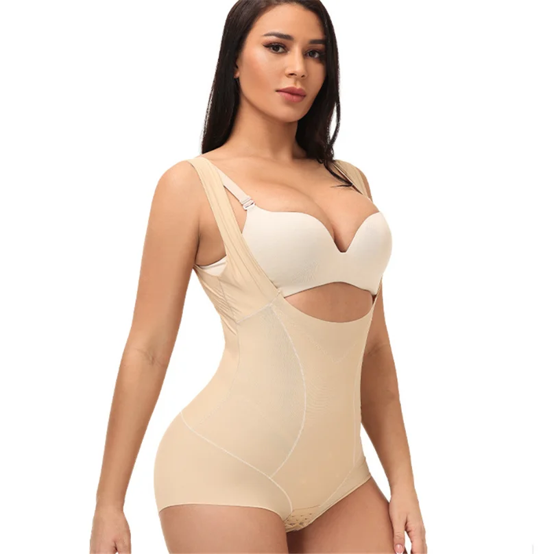 Shapewear Bodysuit Full Body Waist Shaper Women Slimming Sheath Flat Belly Buttock Push Up Hip Lifter Abdomen Reducing Girdles