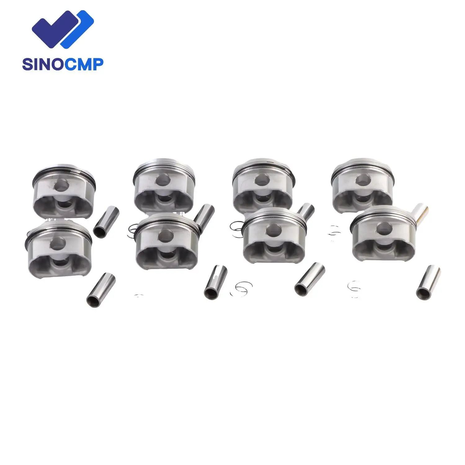 

8pcs 94810334100 94810303133 M48 Pistons & Rings Kit STD Φ93mm 94810303134 99610303351 For Porsche Cayenne S 4.5L V8