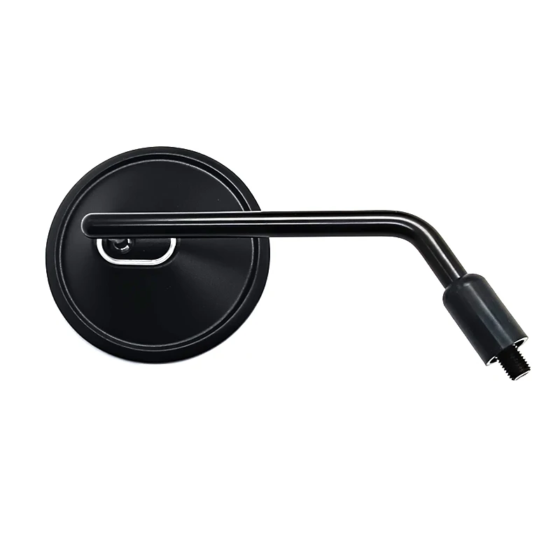 Motorcycle Modified Retro Handlebar Head Mirror Adjustable Universal Round Reverse Rearview Mirror 2Pcs/Pair