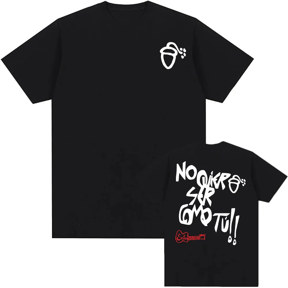 Extremoduro Rock Band Print T-shirt Short Sleeve Unisex Streetwear Hip Hop Male Tshirts Summer O-neck Heavy Mental Tees