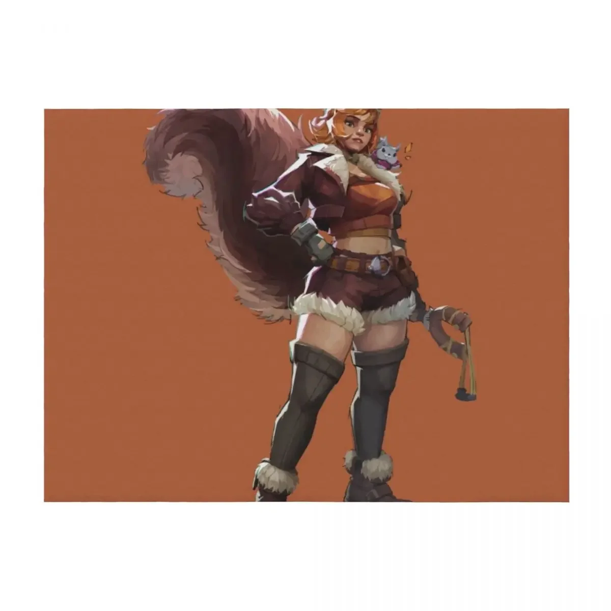 

Unbeatable Squirrel Girl Throw Blanket Beach halloween Retros christmas decoration Blankets