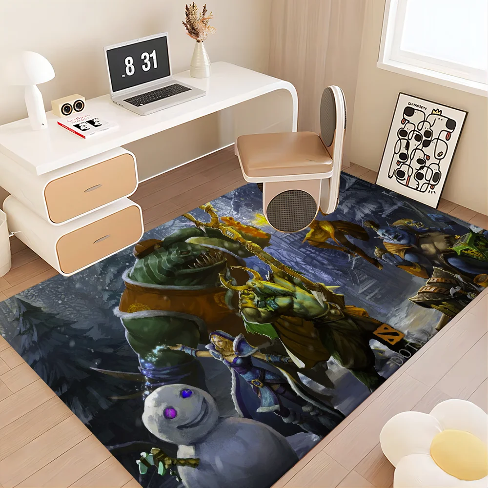 DOTA 2 Anime Floor Mat Bath Mat Nordic Style Home Doormat Bathroom-Toilet Mats Bedroom Welcome Doormat