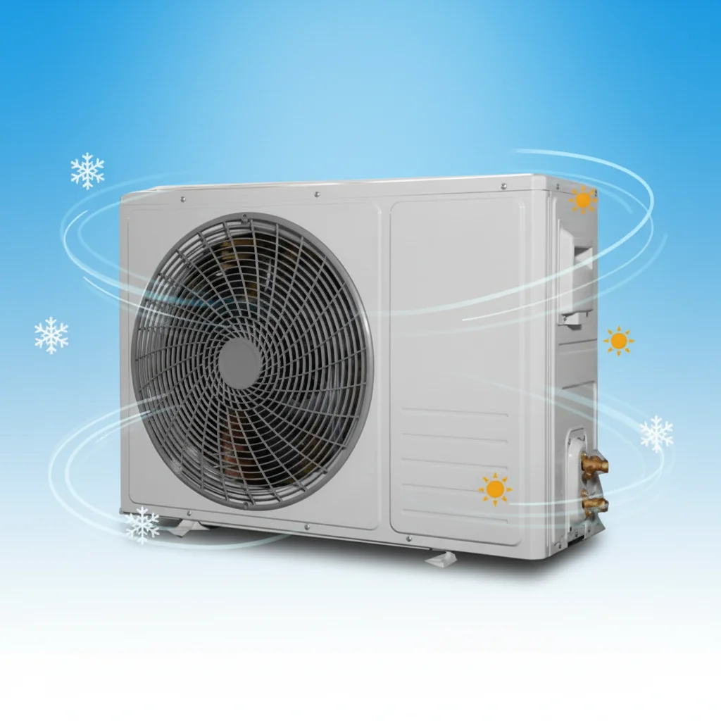 6 kW Monoblock Air to Water Heat Pump Monoblock Outdoor Unit R290 6 kW Inverter Home Pool Hotel Hot Water Heating Unit Project