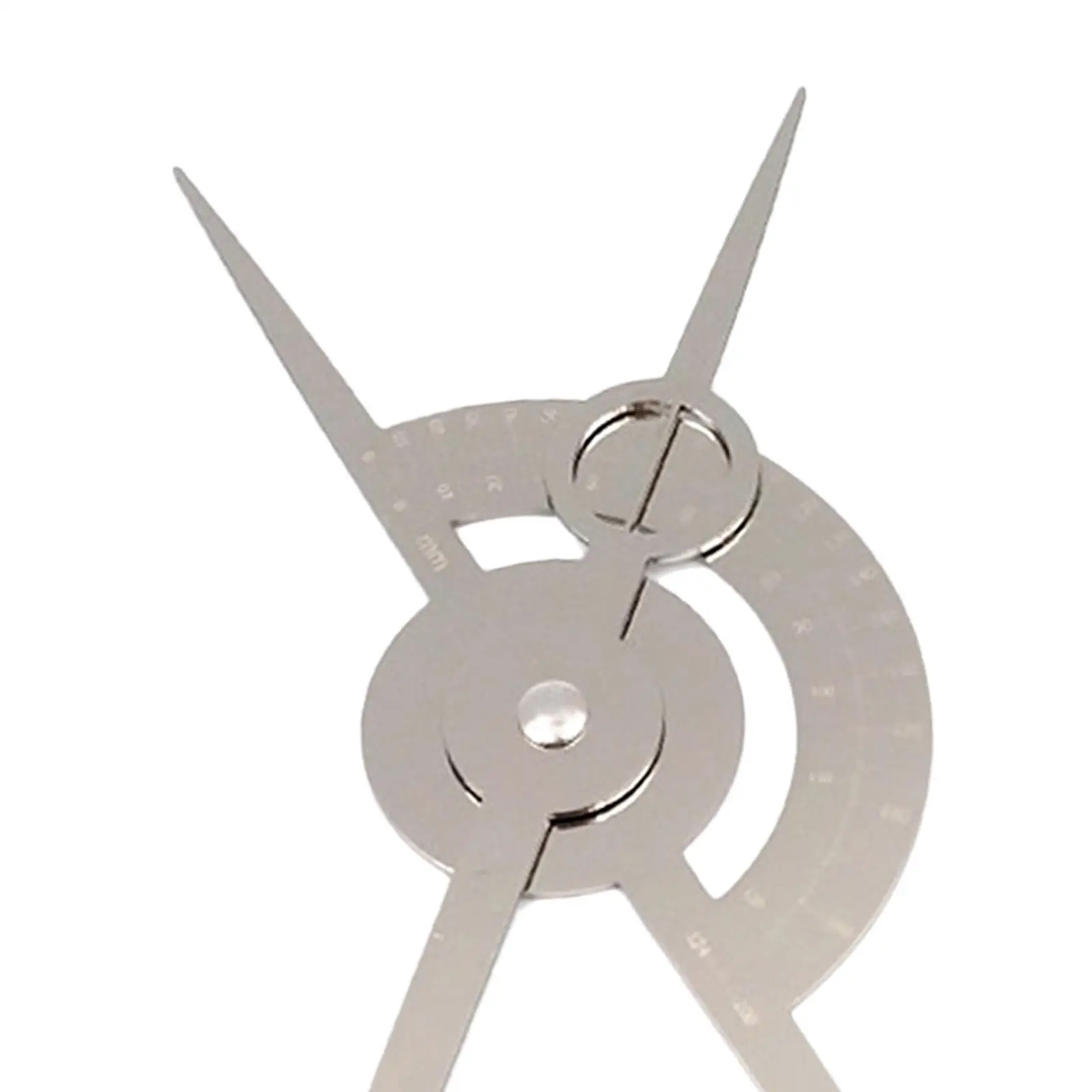 Strumento per il disegno del sopracciglio con pinza, righello per stencil riutilizzabile rimovibile per il trucco