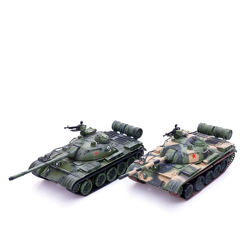 

Die cast 1:72 ratio Chinese Army ZTZ-59 main battle tank alloy plastic finished model men's gift