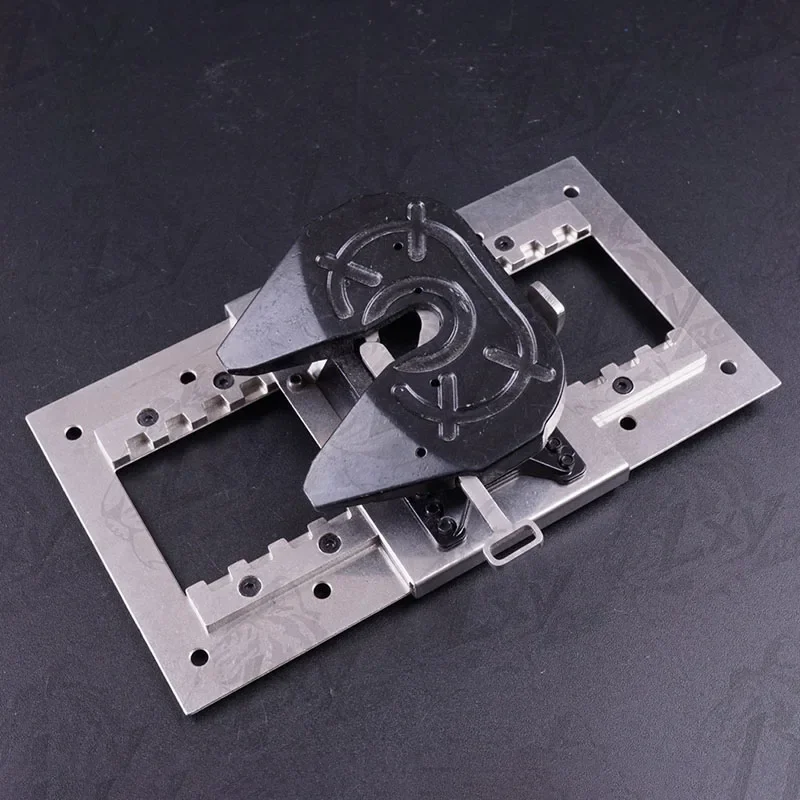 LXYRC Metal Simulation Mobile Metal Cross Grinding Disc for 1/14 Tamiya RC Truck for SCANIA 770S R620 VOLVO BENZ Arocs MAN