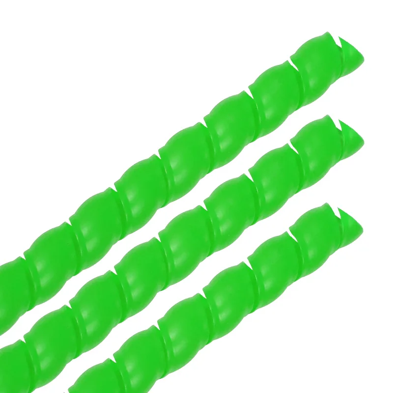2 m lang, 8/10/12 mm Kabelschutzhülle, spiralförmig umsponnen, flexibler Draht-Organizer, Isolierhülse, Drahtwickelschutz