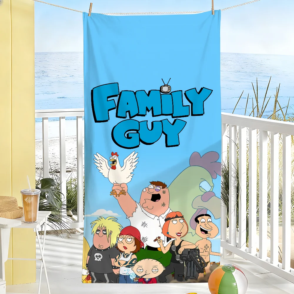 Fun cartoon bath towel-soft and quick drying suitable for swimming pool, travel, fitness shower large beach towel, creative gift
