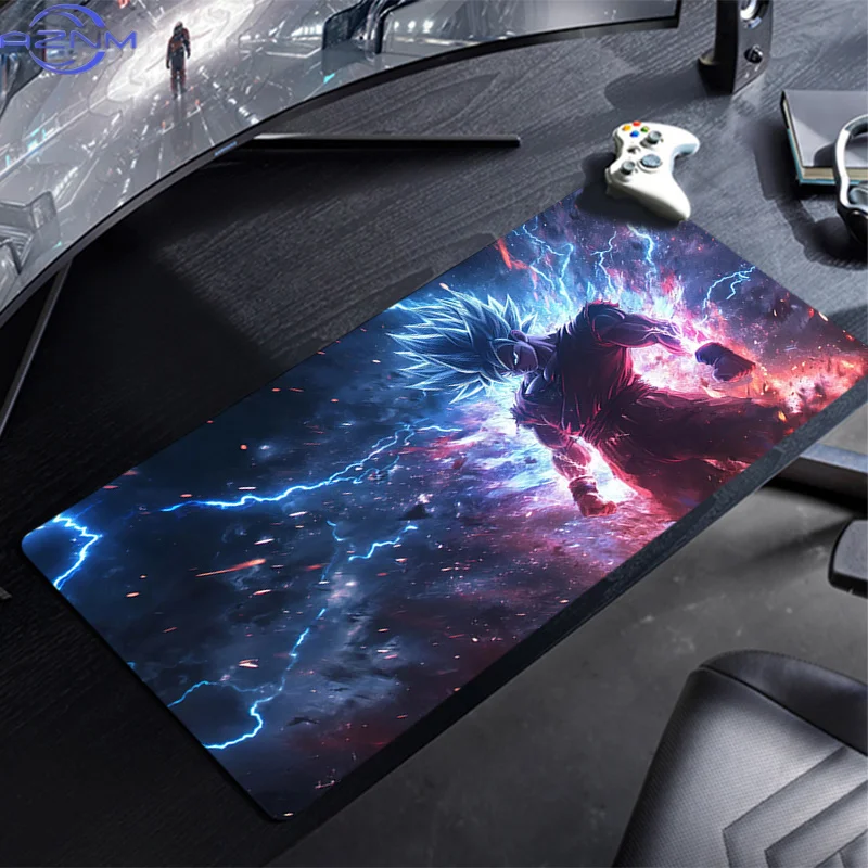 Mouse Pad Dragon Ball Anime XXL Gaming Accessories Mousepad Gamer PC Completo Computer Keyboard Desk Mat Varmilo Table