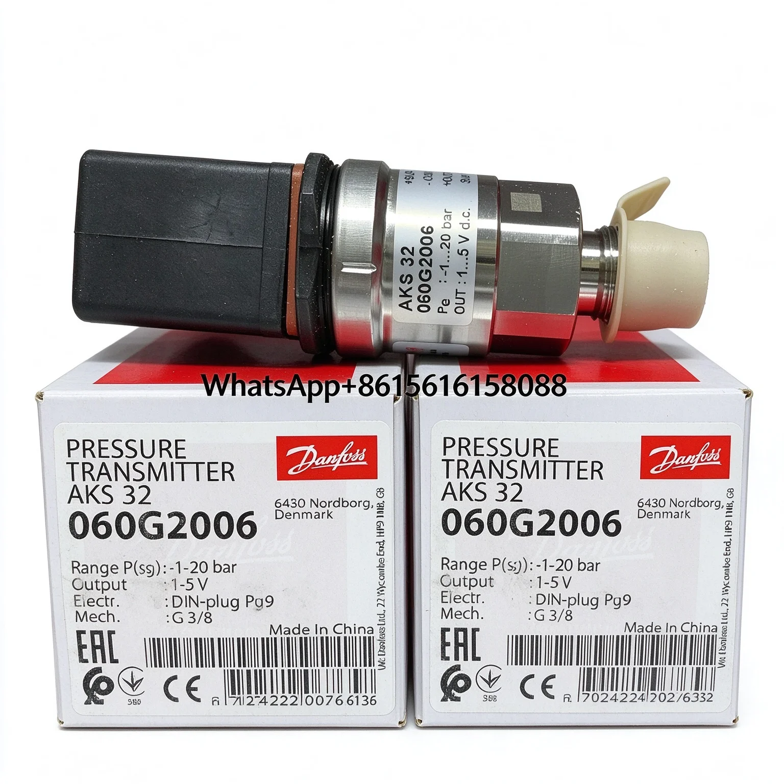 AKS32 060G2001  060G2002  060G2003  060G2004  060G2005  060G2006  Danfoss Pressure Sensor