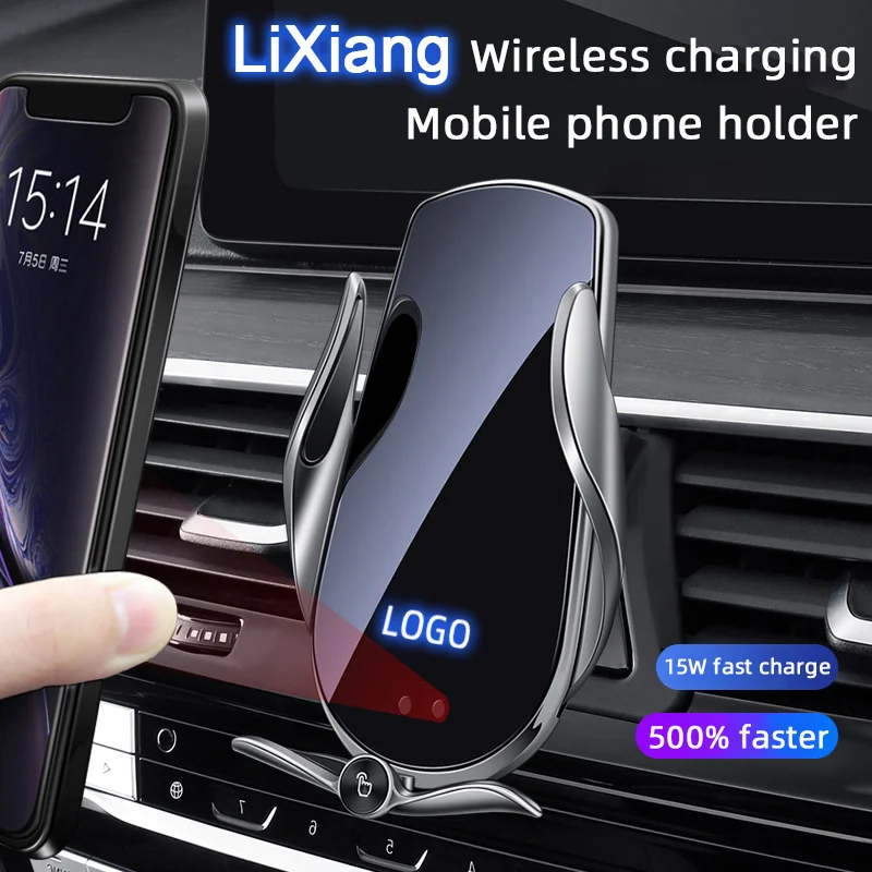 

Wireless Charging Magnetic Car Phone Holder For IDEAL LiXiang ONE 2019-2021 Gravity Mobile Bracket Rotating Auto Accessories