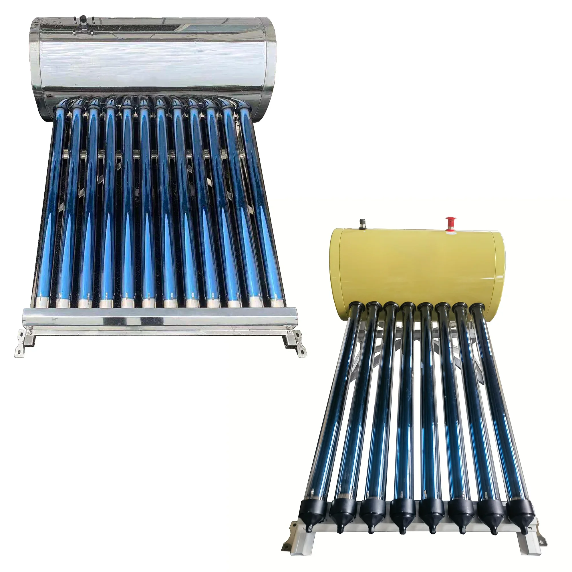 

60l Factory Provide No Pressure Thermal Solar Water Heater Polyurethane Foam 60 Galvanized Steel Mini Made In China For Home