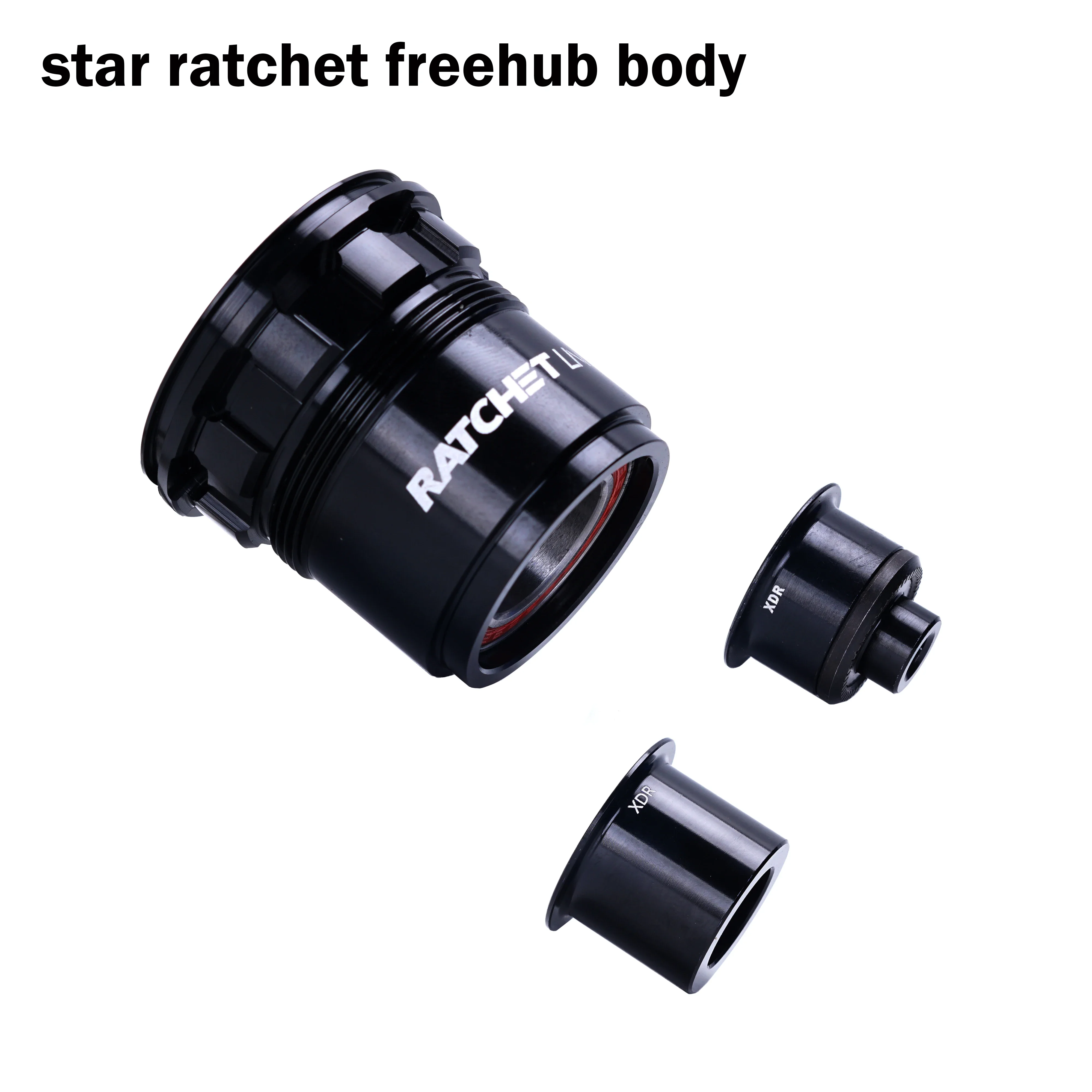 For DT Swiss Ratchet LN Freehub Body - SRAM XDR Standard Aluminum Sealed Bearing Kit 142MM