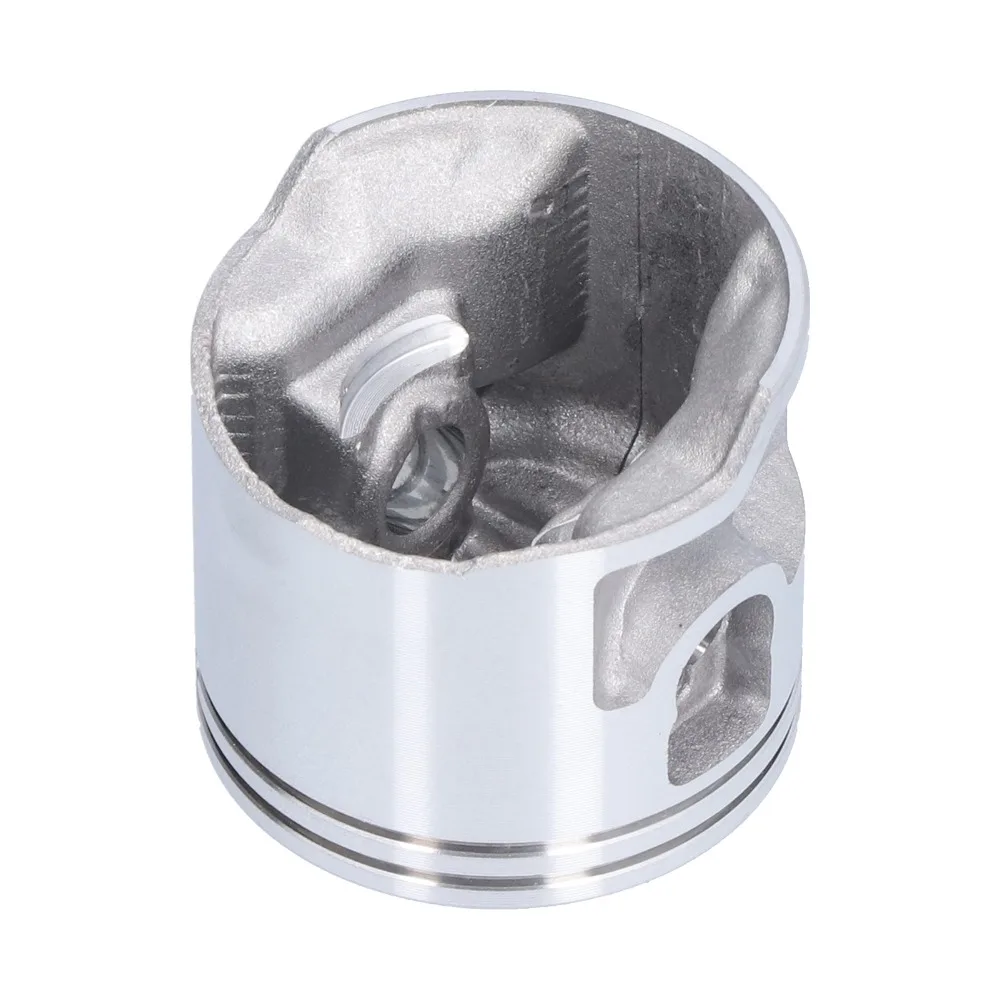 

Silver Engine Piston Kit Aluminum Alloy Easy to Install Piston Replacement Accessories Compact Round for STIHL TS410 TS420