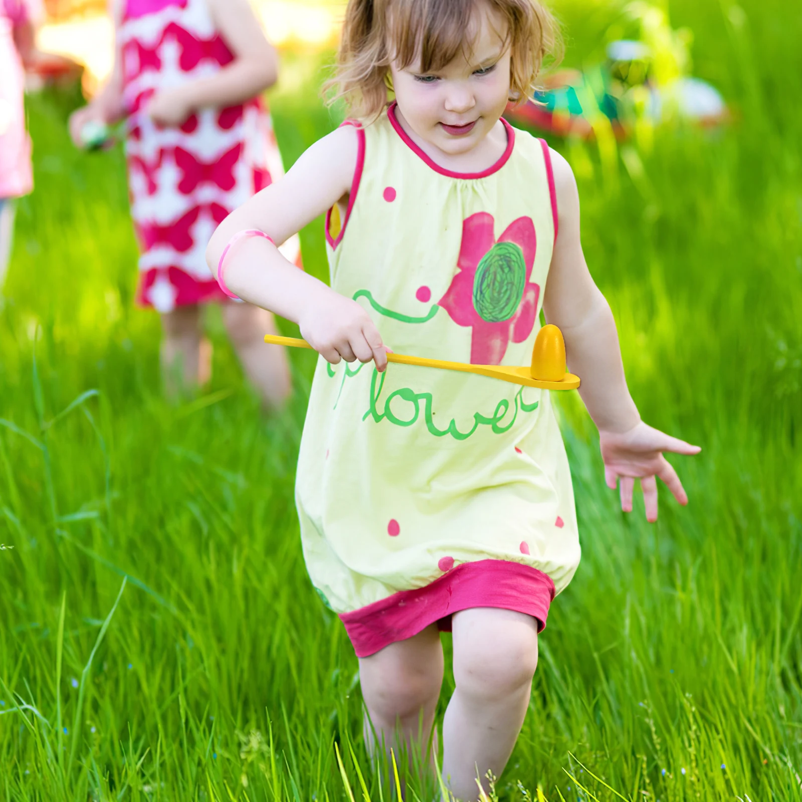 1 set Outdoor Games Set Sack Race Spoon Relay Three Legged Race Medals Competitive Family Outdoor Birthday Games