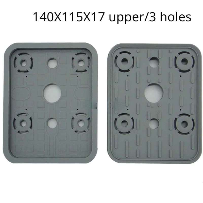 5pcs140x115x17mm Nanxing EXCITECH Anderson Homag PTP 160 CNC Machining Center Part Vacuum Suction Cup Rubber Pad Block