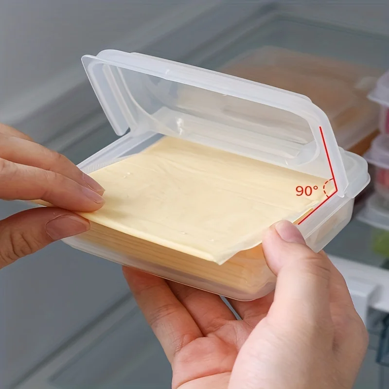 12cheese packaging boxes，fruit sealed preservation box, flipping butter block storage box, garlic seasoning storage box