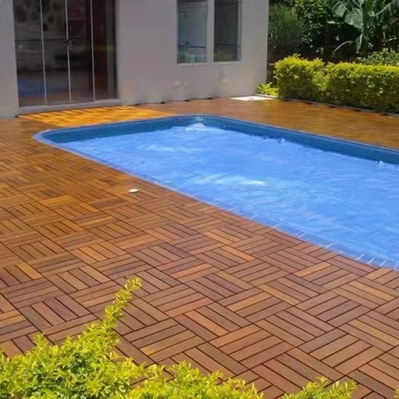 

Easy-to-Care Interlocking Outdoor Deck Tiles Square Plastic Decking for Balcony Terrace Patio Floor Outdoor Decks Floorings