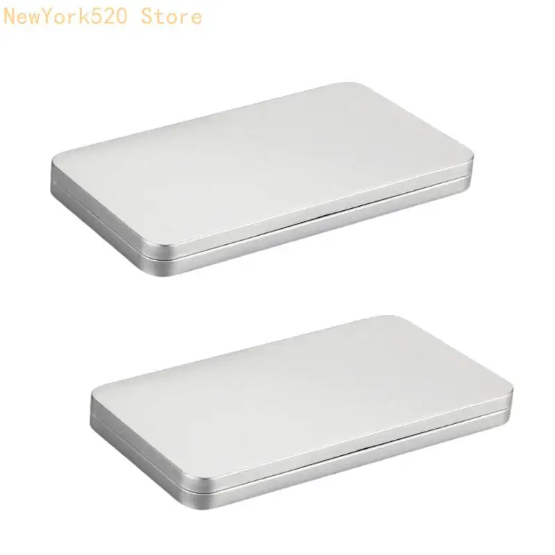 

N84C Multoclose Sturdy Metal Cash Boxs Pack из 2 удобных аксессуаров для эффективного управления валютой ежедневно использование