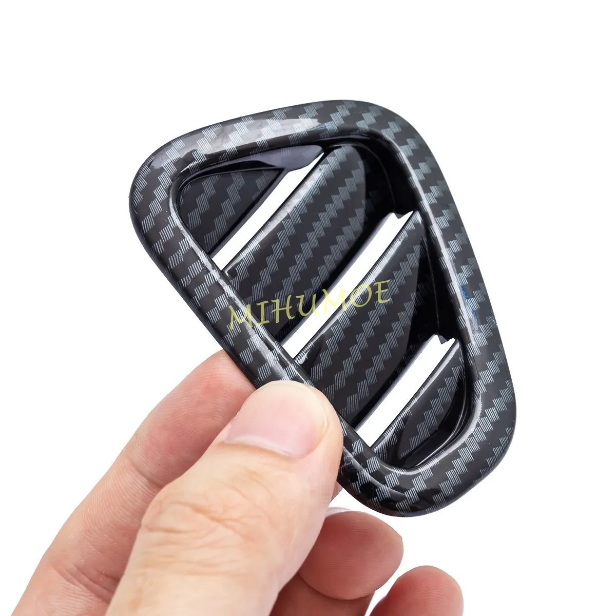 لمرسيدس بنز W206 S206 C200 C220 C300 C43 AMG 2023 2024 2025 الداخلية مركز وحدة التحكم غطاء فتحة التهوية الزخارف ألياف الكربون