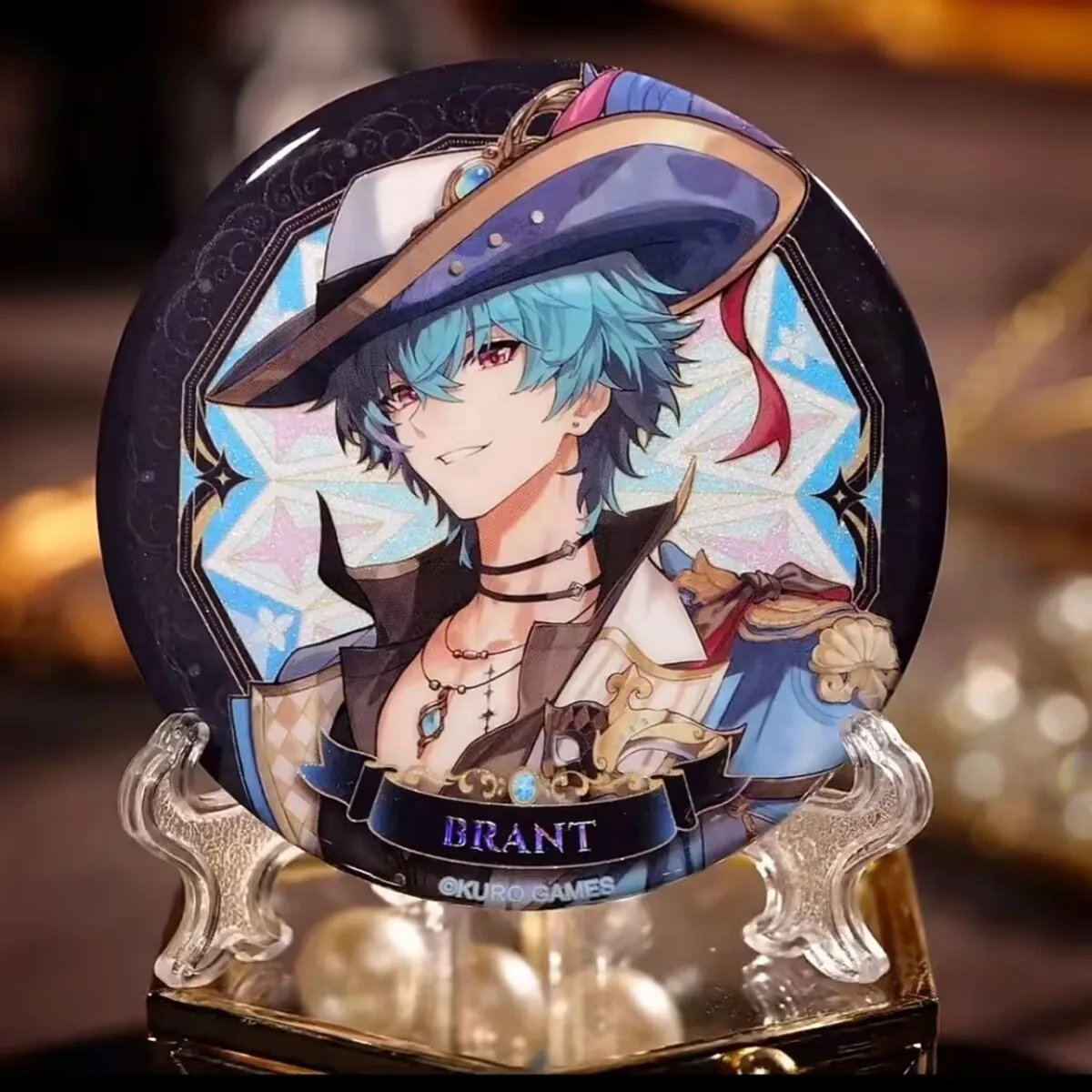 มิงช่าว ตัวตั้งอะคริลิคตกแต่งรูปแบบ "Brant Drifter" ของตกแต่งบาร์ ใช้เป็นของขวัญสำหรับเพื่อนและเพื่อนสนิท