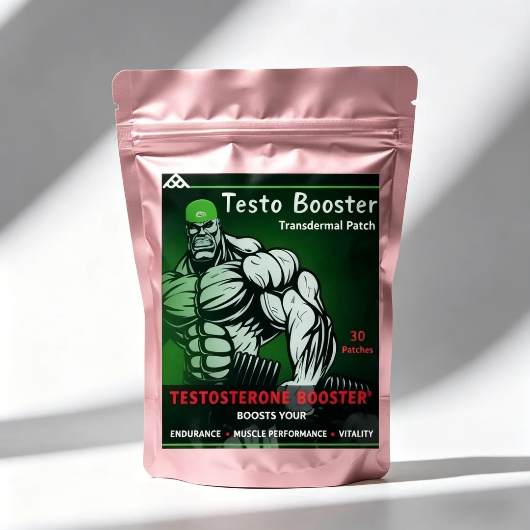 Hot sale Testosterone Anabolic Booster Transdermal Patches – USA-Made for Fast Muscle Building & Extreme Growth Support