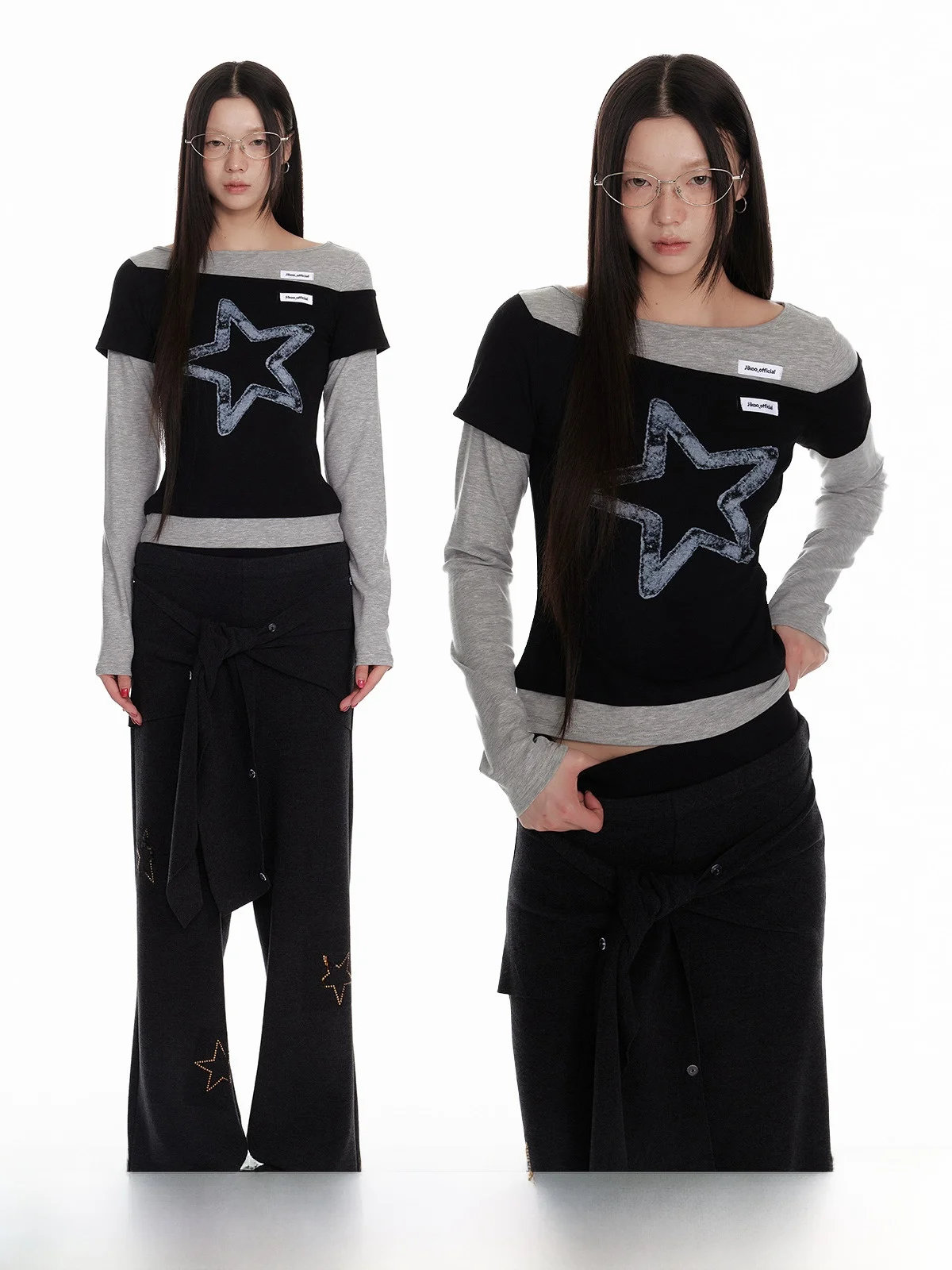 

JIKOO Millennial Return Long Sve T-irt Women's Skin-friendly Breathable Knitted Lenzing Lyocell Ribbed Base Layer Top