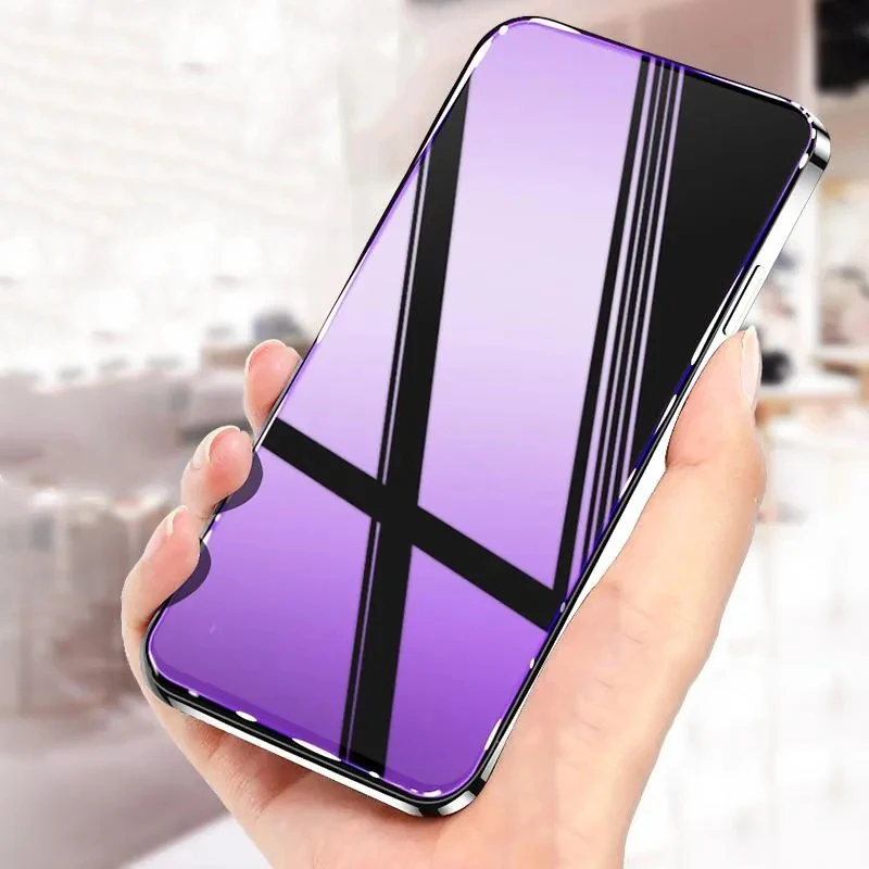 9H مكافحة الضوء الأزرق الزجاج المقسى ل Magic8 الأحمر 8Pro حامي الشاشة ل ZTE النوبة الأحمر ماجيك 8 برو زائد + فيلم واقية