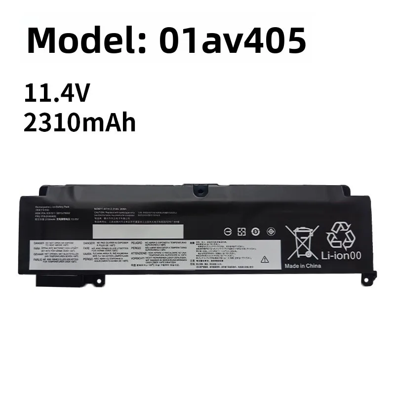 In StockLaptop Battery Compatible with Lenovo Short Model 01AV405, Long Model 00HW022, T460S, T470S, T480S