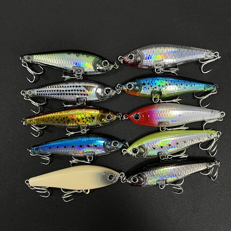 Inshore Twitch Bait 3D para lubina – Lápiz hundimiento lento - imagen 3