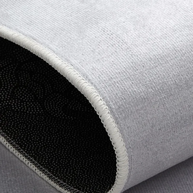 VIKAMA Modello a foglia Tappeto da cucina grigio sfumato Zerbino Tappetino di benvenuto Tappeto runner Tappeto invernale per camera da letto Tappeto caldo per soggiorno