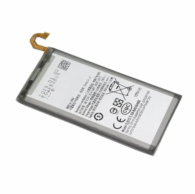 3000mAh 3.85VDC EB-BA530ABE Replacement Battery For  Galaxy A8 2018 (A530) A530 SM-A530F Batteries