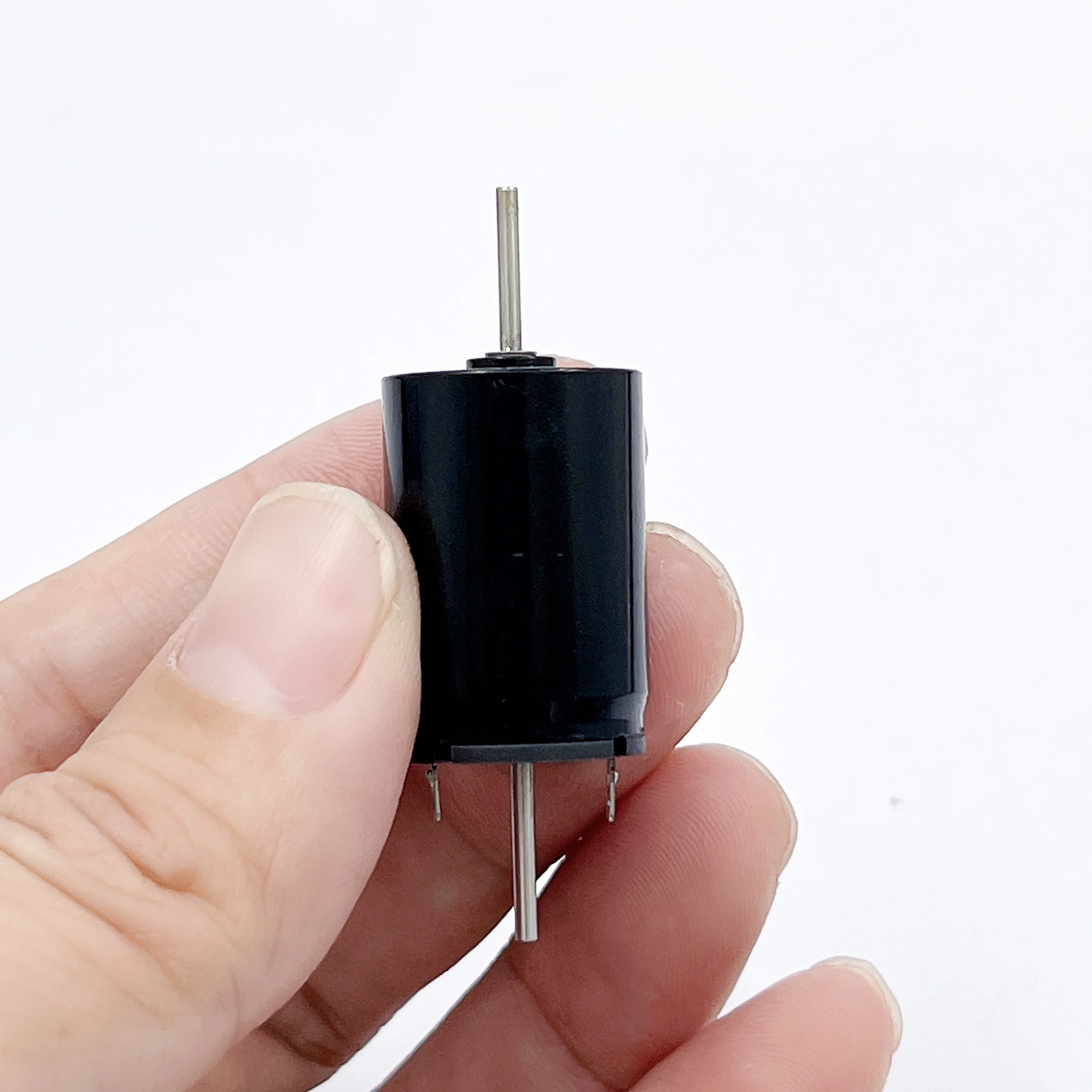 1725 17 مللي متر المزدوج رمح Coreless تيار مستمر المحرك 12 فولت 12000 دورة في الدقيقة عالية السرعة محرك مزدوج الكرة تحمل لتقوم بها بنفسك هواية لعبة نموذج HO فتحة سيارة