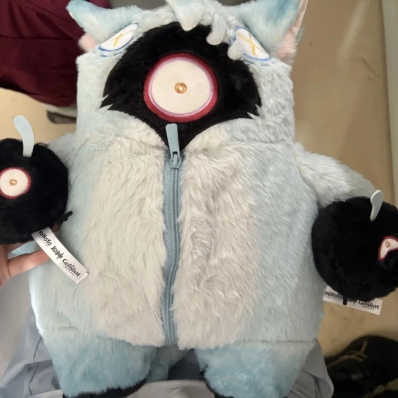 Official Genshin Impact The Doctor Dottore Monster Plush Bag Charm Computer Monitor Hanging Plush Pendant Collectible Toy Gift