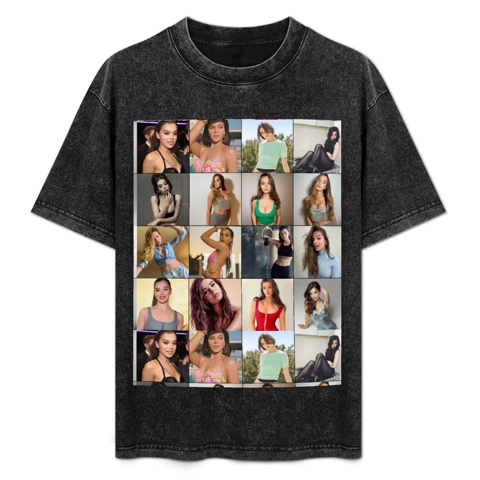 

Hailee Steinfeld Photo Collage T-Shirt Halloween Theme T-Shirt